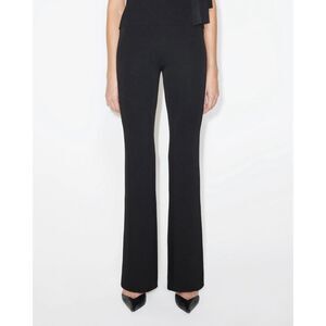 KHY Sueded Stretch Low Rise Pant in Black
